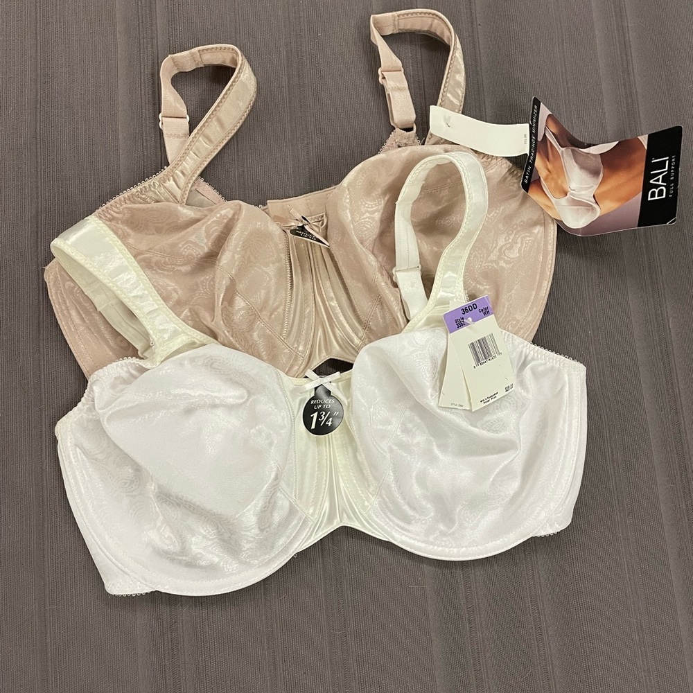 Bali Satin Tracings Minimizer Bra - 2 pack (36DD)